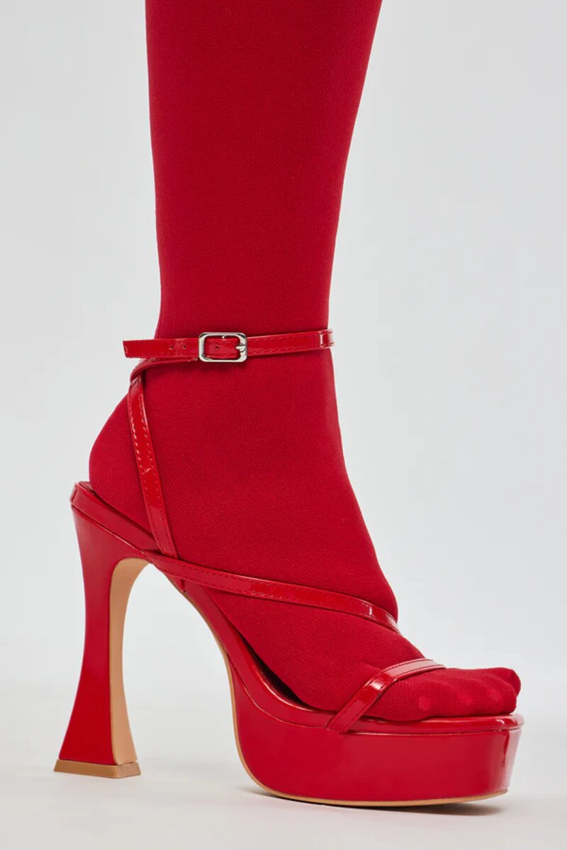 Andrea Platform Block Heels