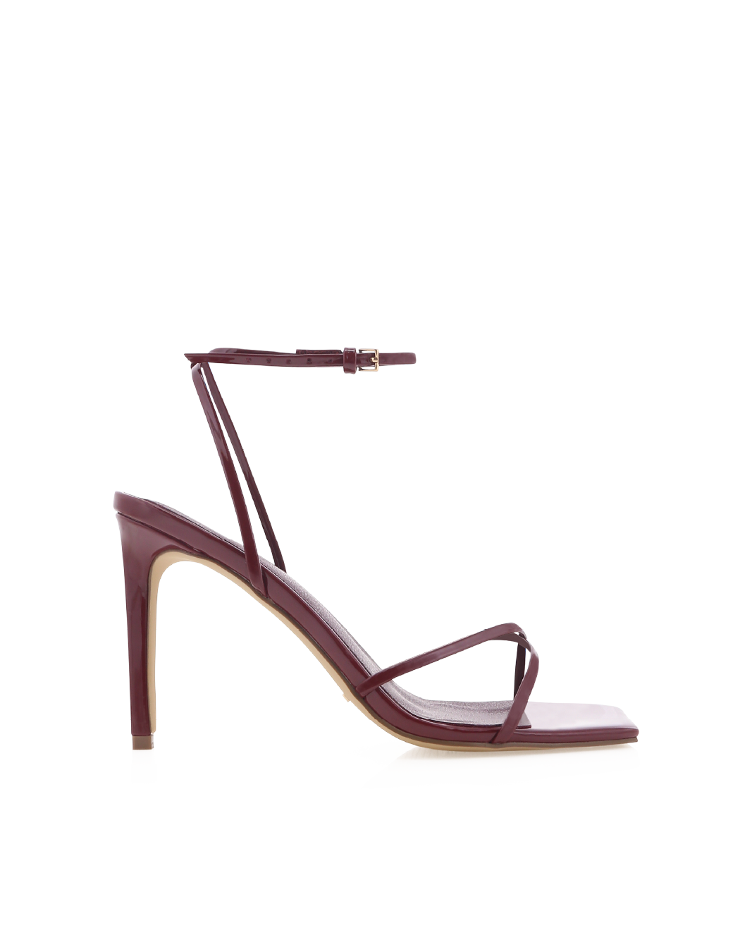 Esra High Stiletto Slingback Sandal, Cherry Patent – Alicia Shoes, Hialeah FL