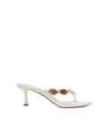 Gema Low Stiletto Thong Mule, Bone/Blush Multi – Alicia Shoes, Hialeah FL