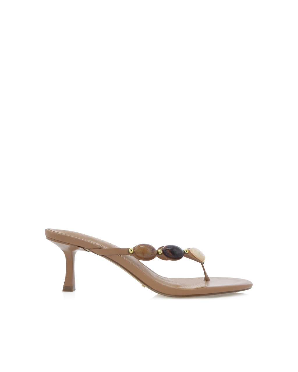 Gema Low Stiletto Thong Mule, Coffee – Alicia Shoes, Hialeah FL