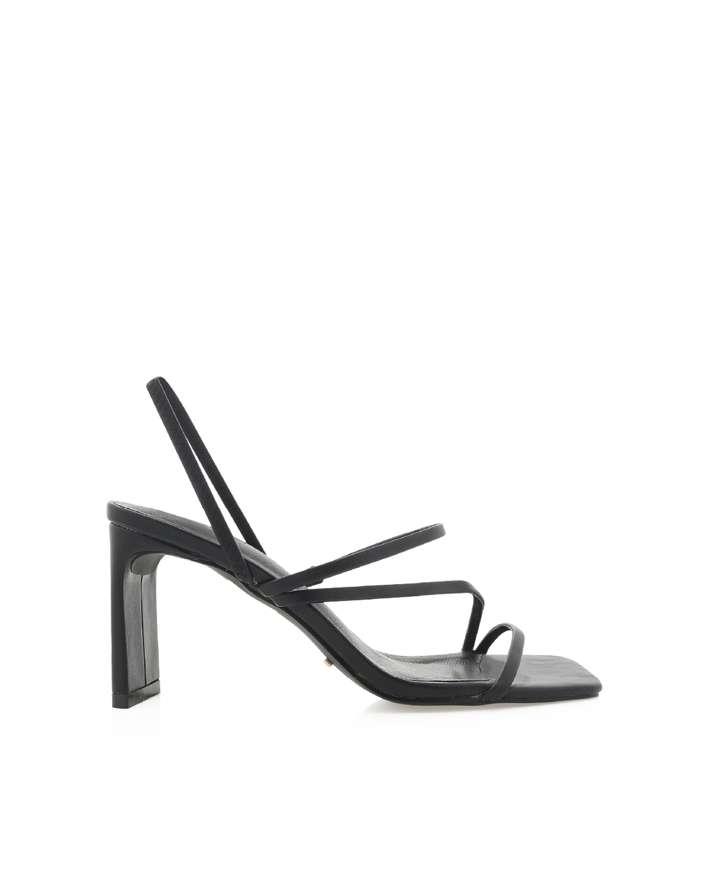Genna Mid Block Heel Slingback Sandal, Black – Alicia Shoes, Hialeah FL