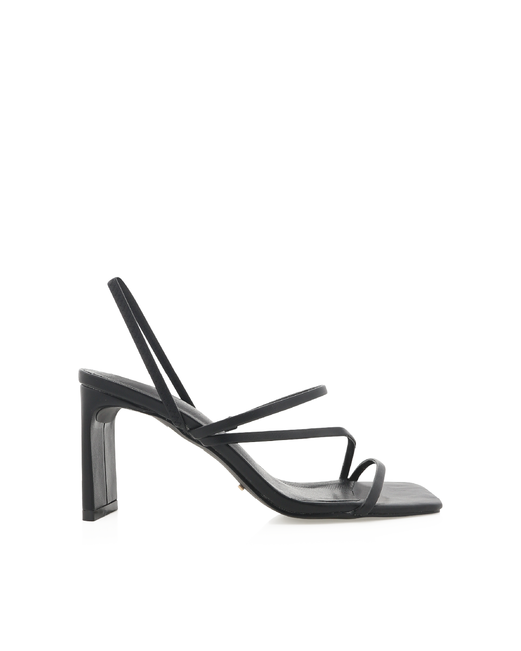 Genna Mid Block Heel Slingback Sandal, Black – Alicia Shoes, Hialeah FL