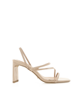 Genna Mid Block Heel Slingback Sandal, Nude Patent – Alicia Shoes, Hialeah FL