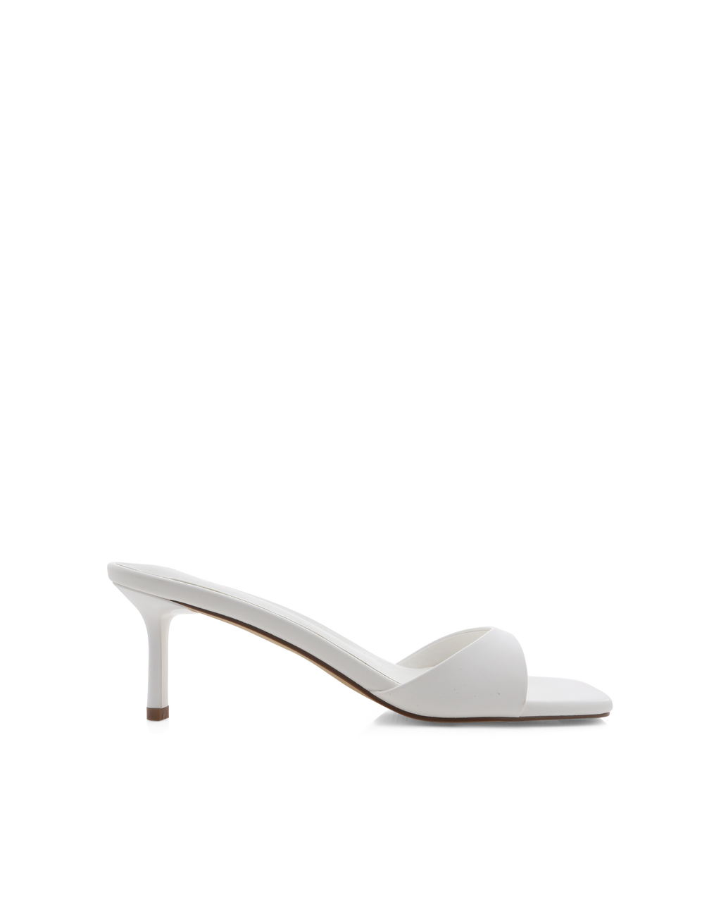 Haddison Mid Stiletto Strappy Sandal, White – Alicia Shoes, Hialeah FL