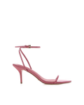 Kassiani Mid Stiletto Ankle Strap Sandal, Rosewood Patent – Alicia Shoes, Hialeah FL
