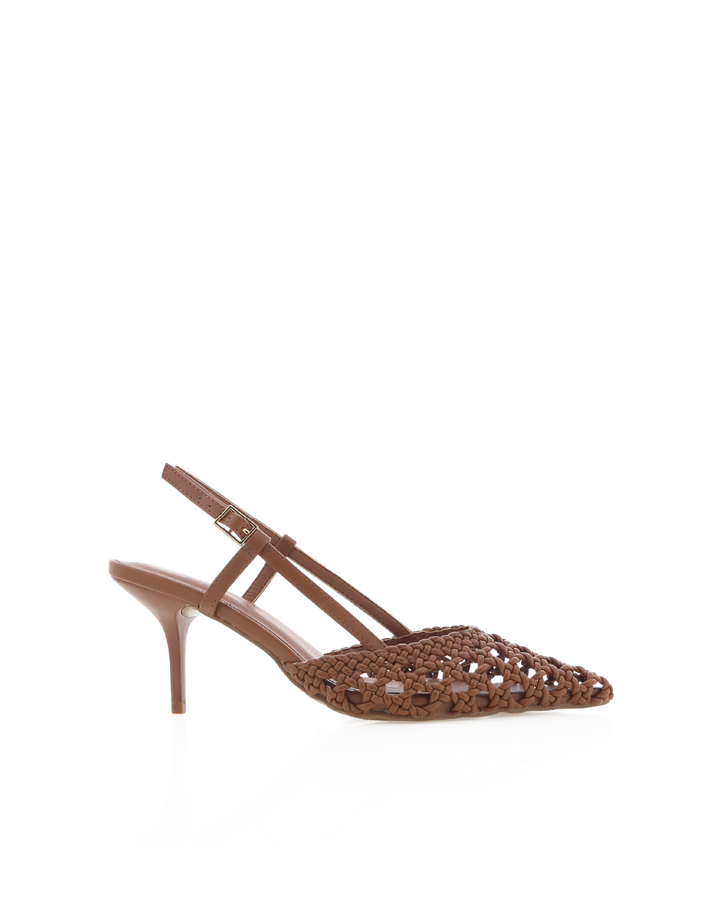 Lummi Mid Stiletto Slingback Pump, Caramel – Alicia Shoes, Hialeah FL