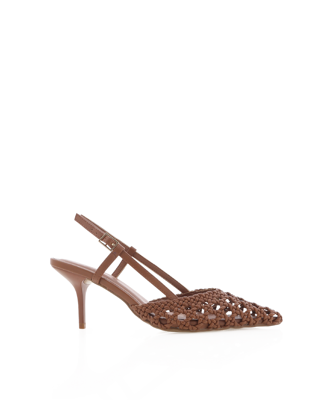 Lummi Mid Stiletto Slingback Pump, Caramel – Alicia Shoes, Hialeah FL
