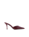Manson Mid Stiletto Pointed-Toe Mule, Cherry Patent – Alicia Shoes, Hialeah FL