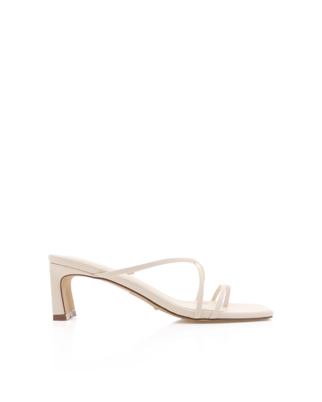 Melie Low Block Heel Strappy Sandal, Bone – Alicia Shoes, Hialeah FL