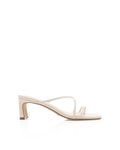 Melie Low Block Heel Strappy Sandal, Bone – Alicia Shoes, Hialeah FL