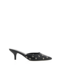 Miles Low Stiletto Pointed-Toe Mule, Black – Alicia Shoes, Hialeah FL