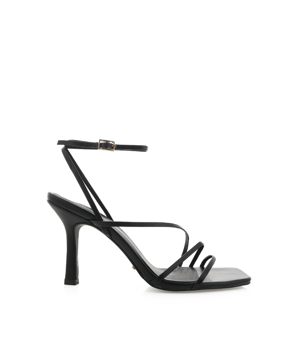 Sylvia High Stiletto Ankle Strap Sandal, Black – Alicia Shoes, Hialeah FL