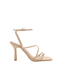 Sylvia High Stiletto Ankle Strap Sandal, Nude – Alicia Shoes, Hialeah FL