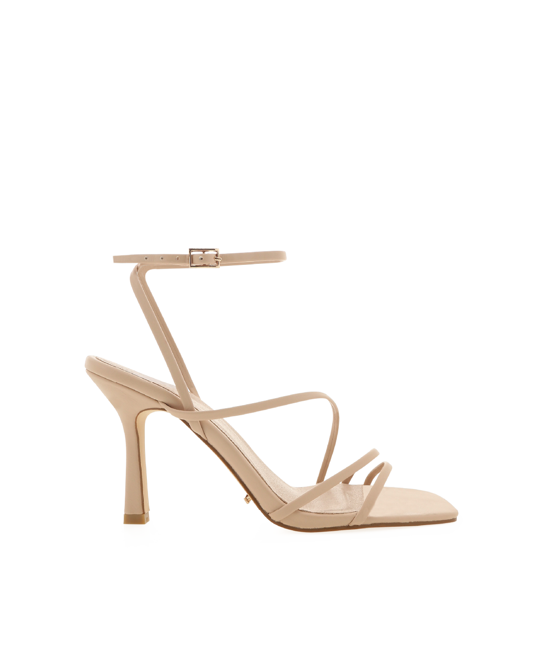 Sylvia High Stiletto Ankle Strap Sandal, Nude – Alicia Shoes, Hialeah FL