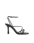 Sylvia Wide Fit High Stiletto Ankle Strap Sandal, Black – Alicia Shoes, Hialeah FL