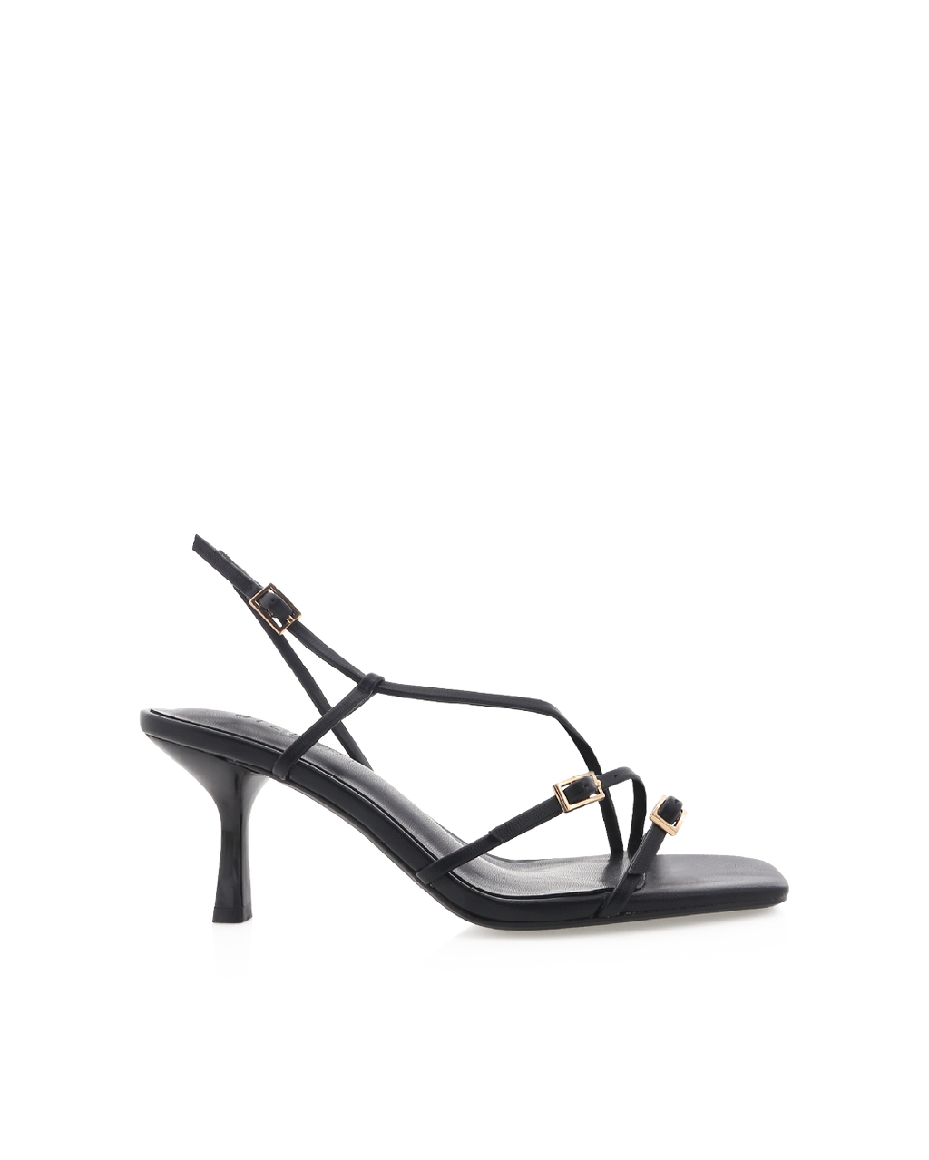 Toshie Mid Stiletto Slingback Sandal, Black – Alicia Shoes, Hialeah FL