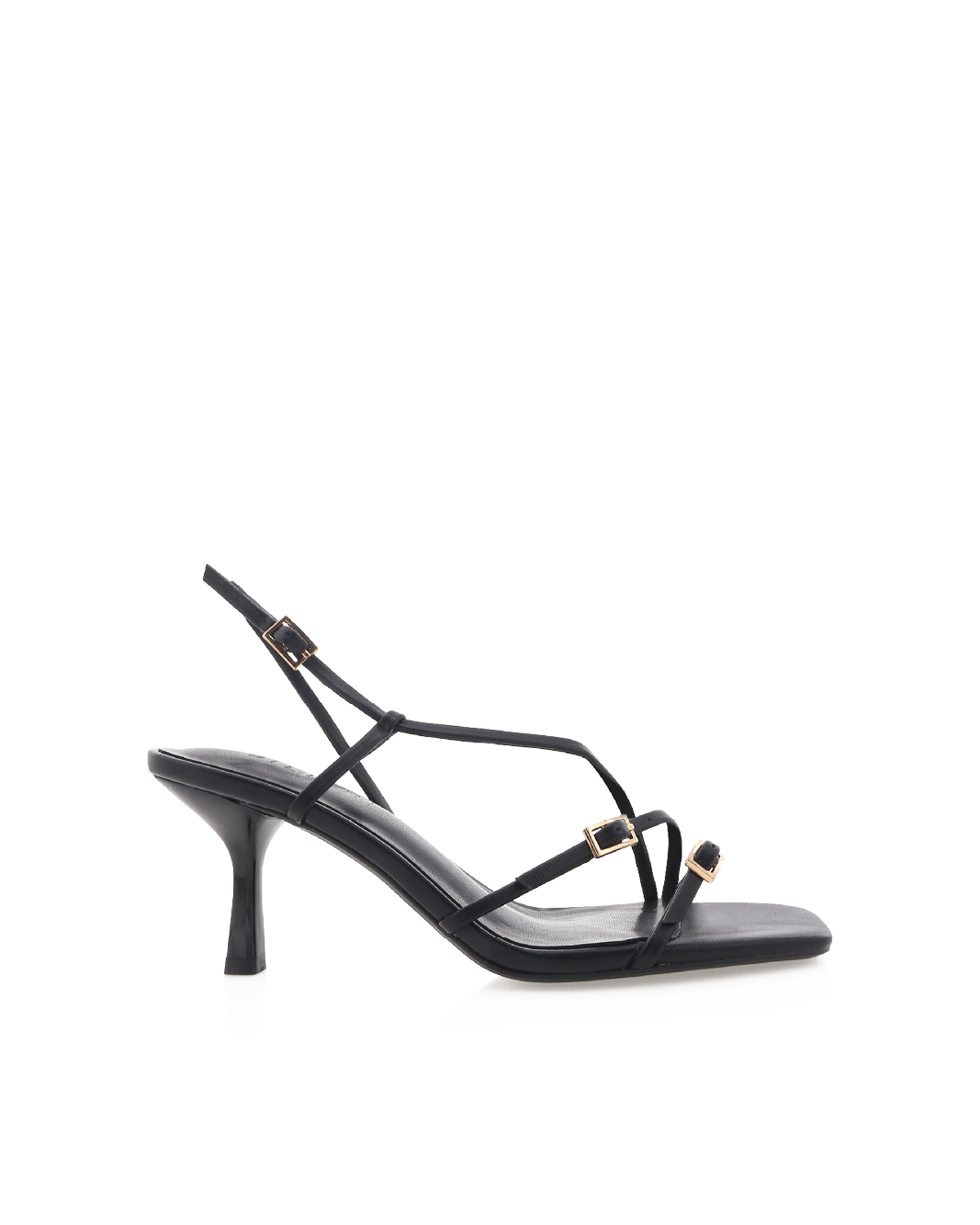 Toshie Mid Stiletto Slingback Sandal, Black – Alicia Shoes, Hialeah FL