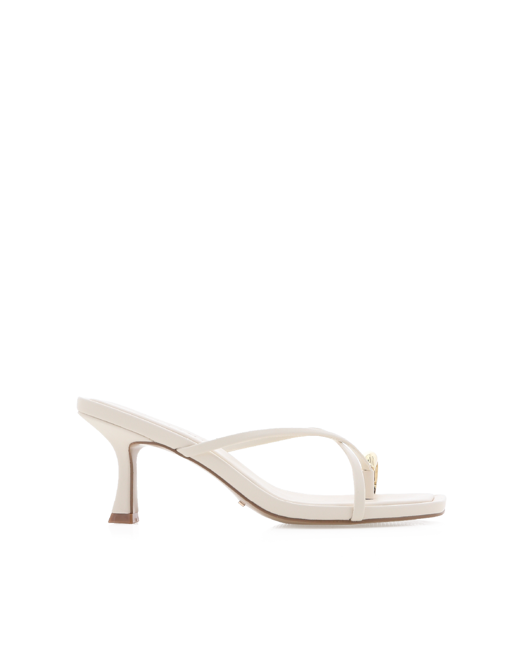 Urika Mid Stiletto Square-Toe Mule, Bone – Alicia Shoes, Hialeah FL