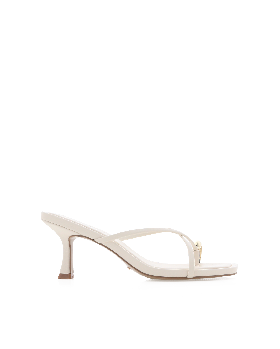 Urika Mid Stiletto Square-Toe Mule, Bone – Alicia Shoes, Hialeah FL