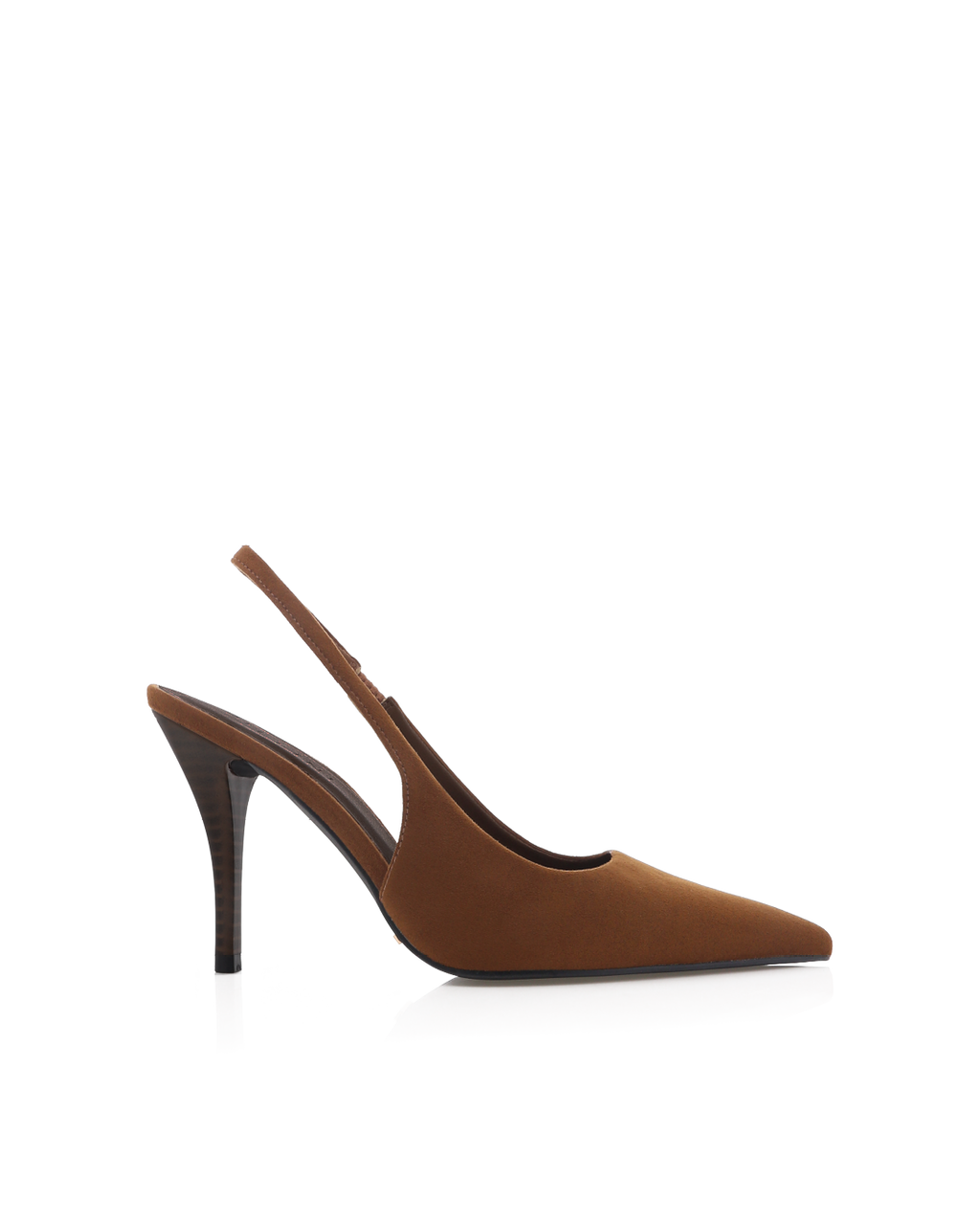 Valasca High Stiletto Slingback Pump, Hazel Suede – Alicia Shoes, Hialeah FL