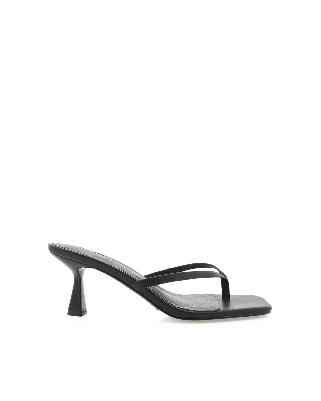 Xami Mid Stiletto Thong Mule, Black – Alicia Shoes, Hialeah FL