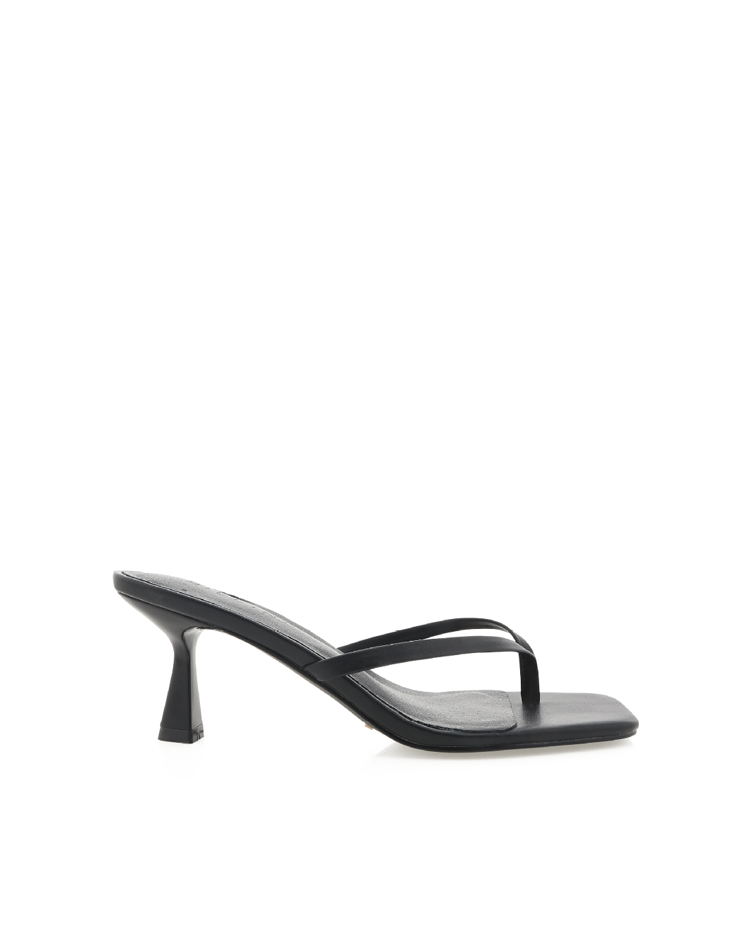 Xami Mid Stiletto Thong Mule, Black – Alicia Shoes, Hialeah FL