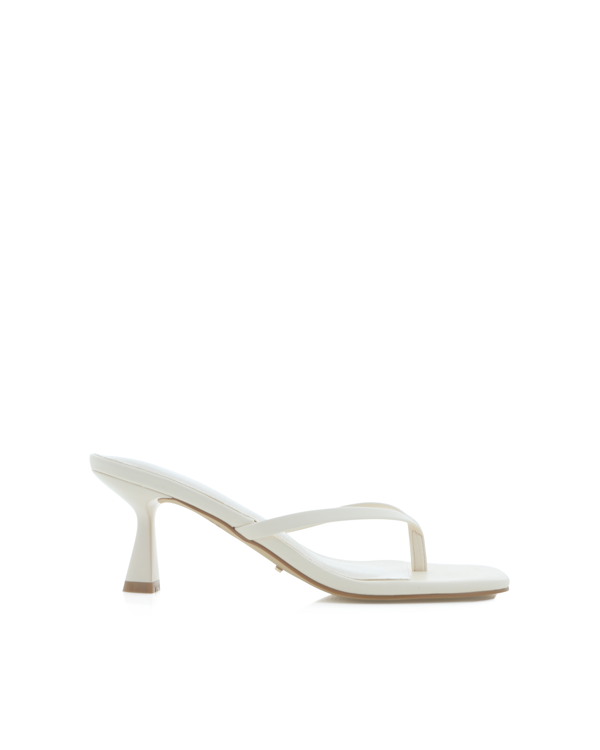 Xami Mid Stiletto Thong Mule, Bone – Alicia Shoes, Hialeah FL