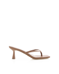 Xami Mid Stiletto Thong Mule, Coffee – Alicia Shoes, Hialeah FL