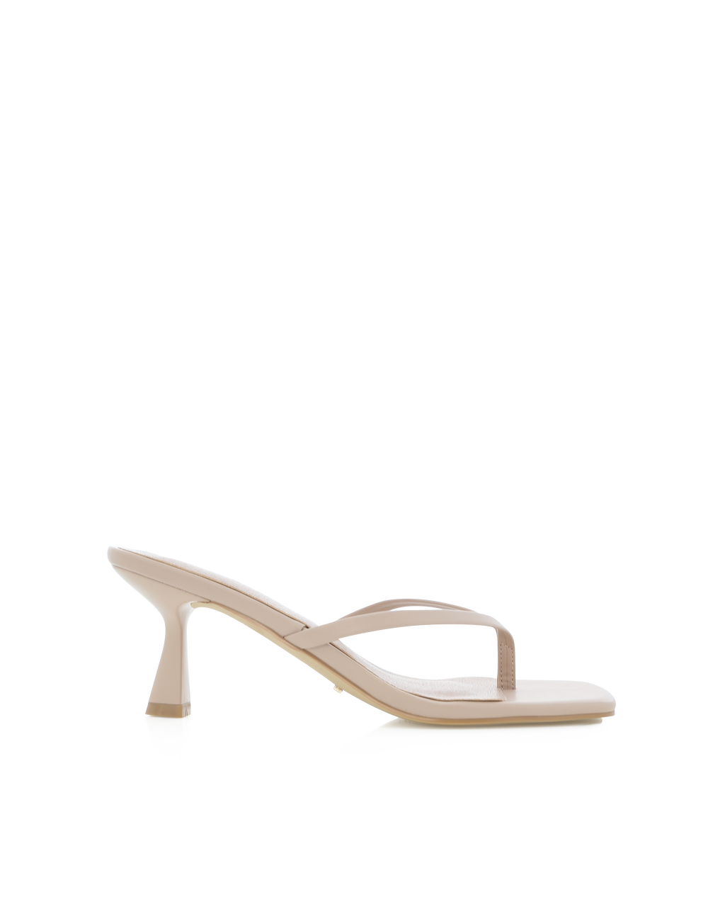 Xami Mid Stiletto Thong Mule, Nude – Alicia Shoes, Hialeah FL