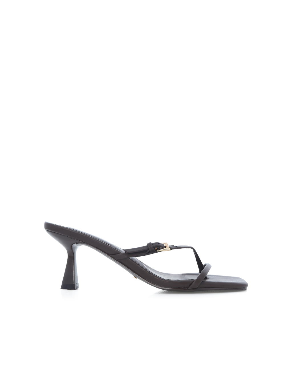 Xaverie Mid Stiletto Thong Mule, Chocolate – Alicia Shoes, Hialeah FL