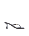 Xaverie Mid Stiletto Thong Mule, Chocolate – Alicia Shoes, Hialeah FL