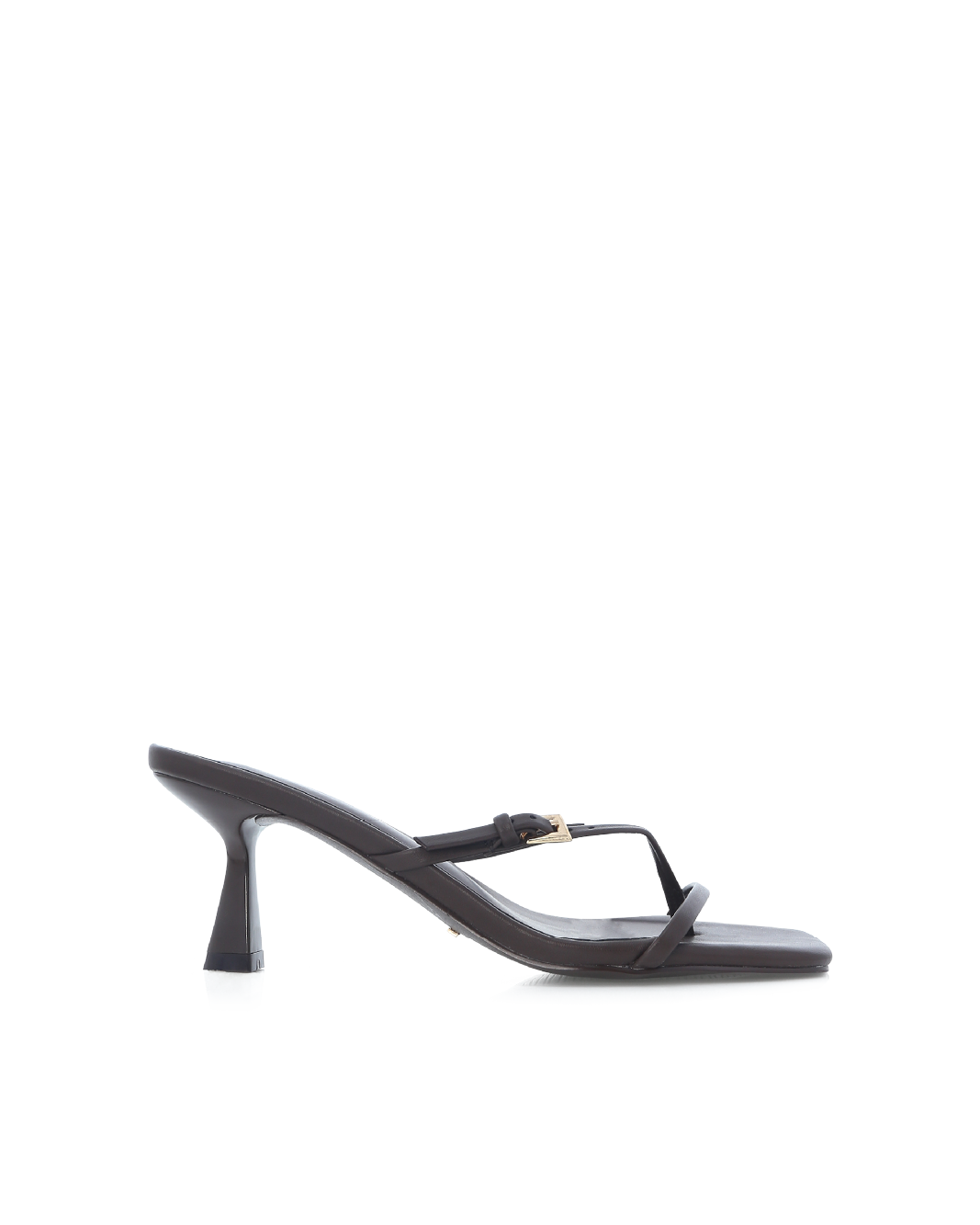 Xaverie Mid Stiletto Thong Mule, Chocolate – Alicia Shoes, Hialeah FL