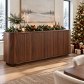 Atelier Ripple Door Sideboard in a Christmas home