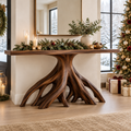 Atelier Root-Base Console in a Christmas home