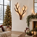 Atelier Antler Branch Wall Sconce in a Christmas home