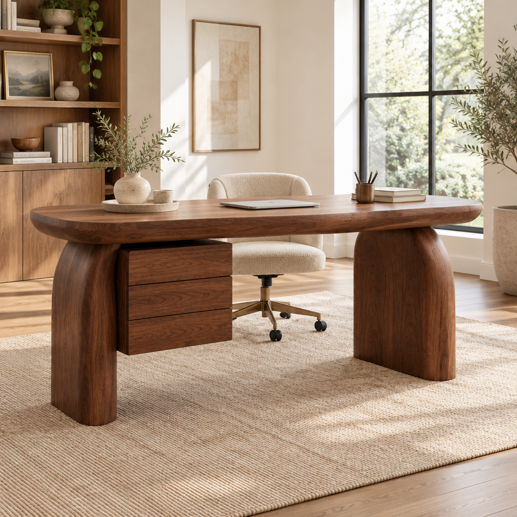 Atelier Arc Executive Desk side view