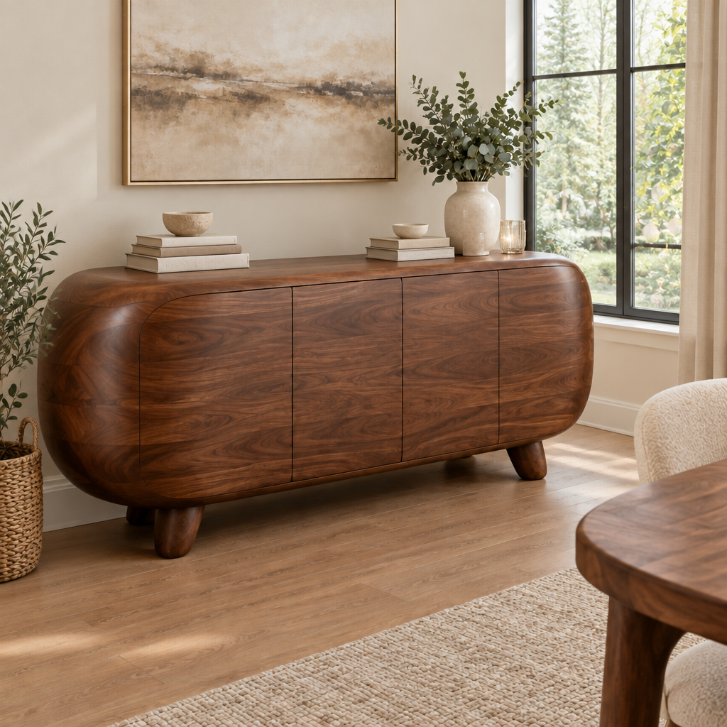 Atelier Pebble Sideboard in a living space