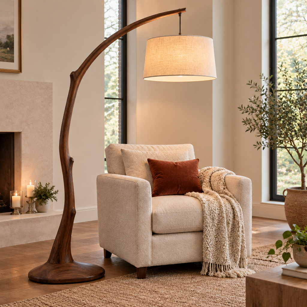 Atelier Arching Branch Floor Lamp in use