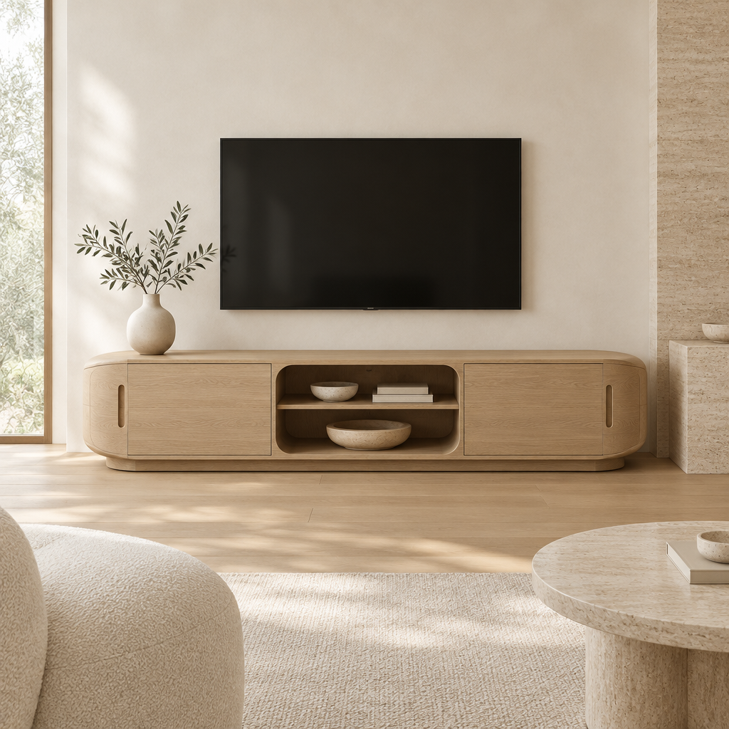 Cove Rounded Media Console