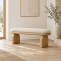 Cove Rounded Entry Bench