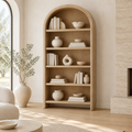 Cove Arched Bookshelf