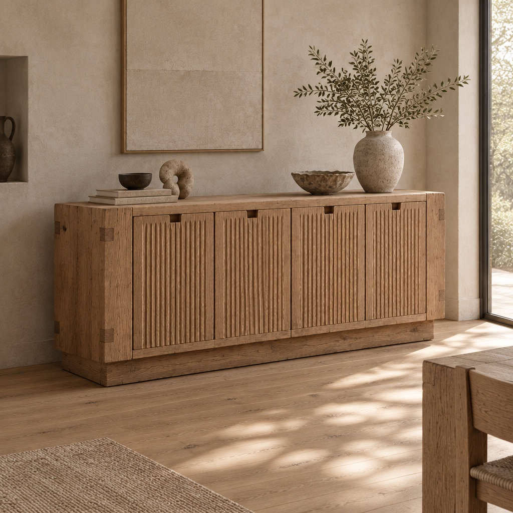 Basalt Board Sideboard side view