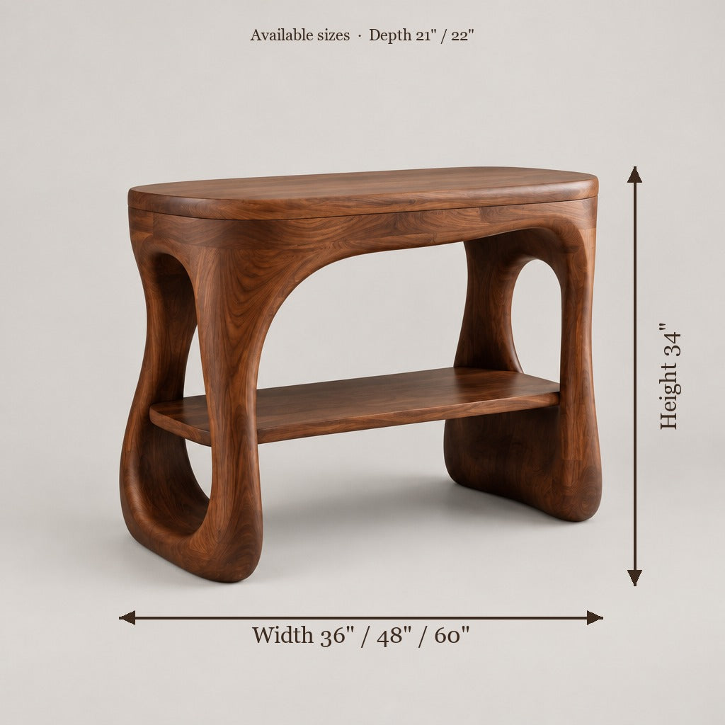 Atelier Organic Freestanding Vanity size chart